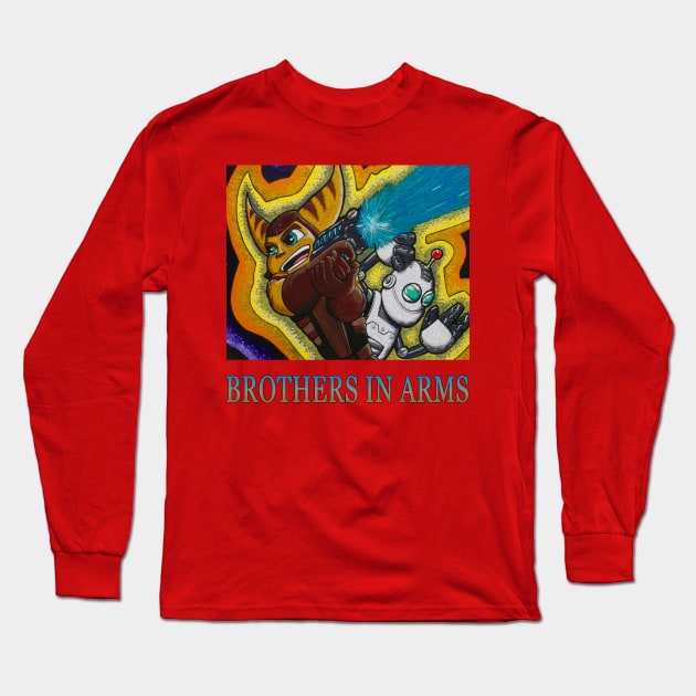 Ratchet & Clank Long Sleeve T-Shirt by sapanaentertainment